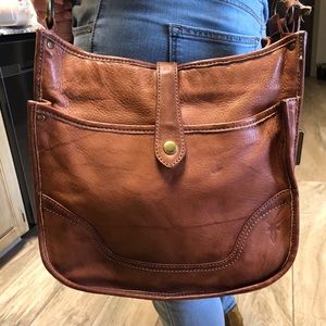 Frye leather crossbody